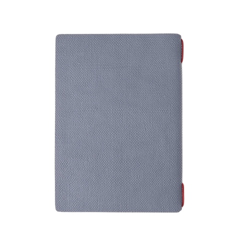 Porta Menu A5 (16,5x23,1 cm) etichetta PATCH "menu" solo elastico rosso JUTA AVIO