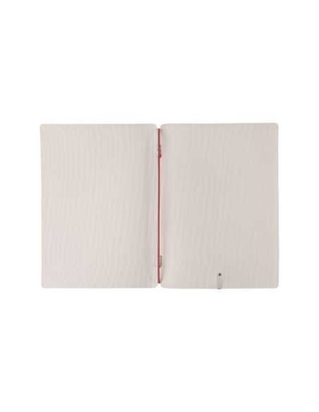 Porta Menu A5 (16,5x23,1 cm) senza etichetta solo elastico rosso JUTA AVORIO