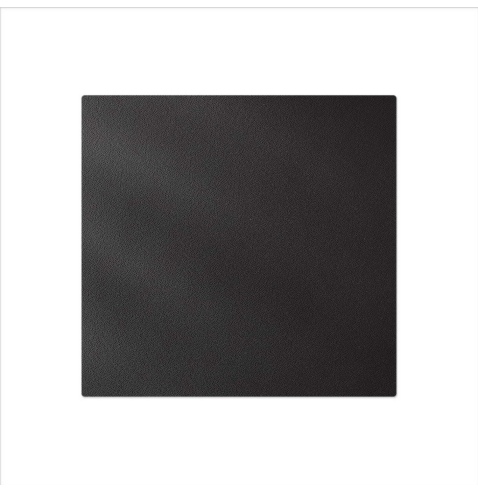 TOVAGLIETTE TAPPETINI D'ARREDO 45x47 cm pezzo singolo BULL NERO sp. 3,0