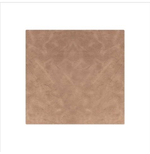 TOVAGLIETTE TAPPETINI D'ARREDO 45x47 cm pezzo singolo JUTA CAMMELLO