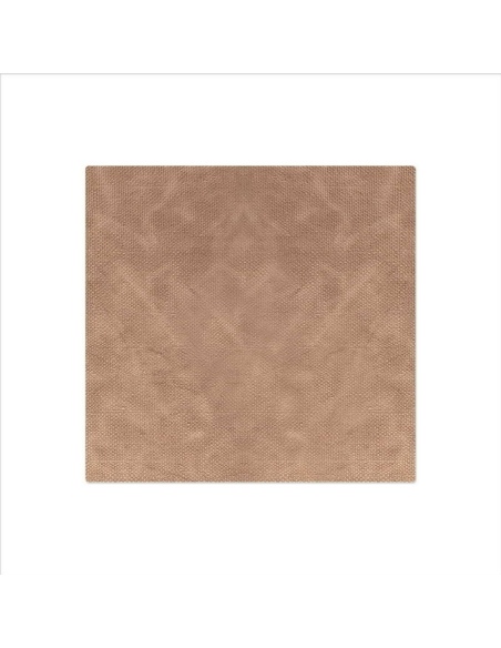 TOVAGLIETTE TAPPETINI D'ARREDO 45x47 cm pezzo singolo JUTA CAMMELLO