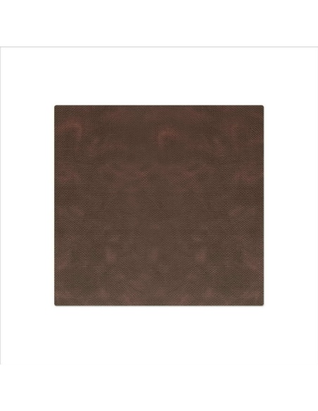 TOVAGLIETTE TAPPETINI D'ARREDO 45x47 cm pezzo singolo JUTA MARRONE