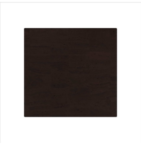 TOVAGLIETTE TAPPETINI D'ARREDO 45x47 cm pezzo singolo SUGHERO MARRONE sp. 2.5