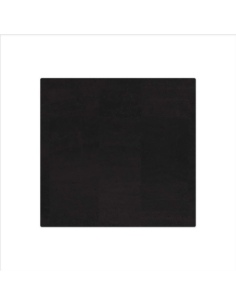 TOVAGLIETTE TAPPETINI D'ARREDO 45x47 cm pezzo singolo SUGHERO NERO sp. 2.5
