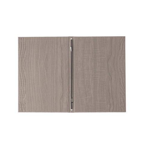 Porta Menu ITALY A5 (16,5x23,4 cm) - solo elastico - senza scritta - colore ROVERE