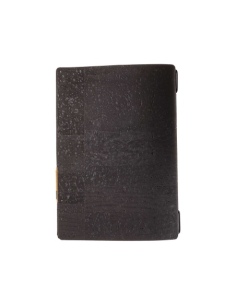 Porta Menu A5 (16,5x23,1 cm) etichetta PATCH "personalizzata" (minimo 18 pezzi) cornicetta (4 facciate) elastico nero SUGHERO NE 2