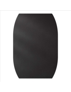 TOVAGLIETTE TAPPETINI D'ARREDO 45x65 cm RUNNER pezzo singolo BULL NERO sp. 3,0