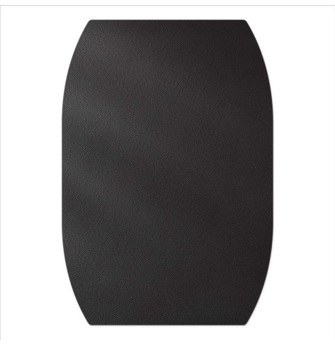 TOVAGLIETTE TAPPETINI D'ARREDO 45x65 cm RUNNER pezzo singolo BULL NERO sp. 3,0