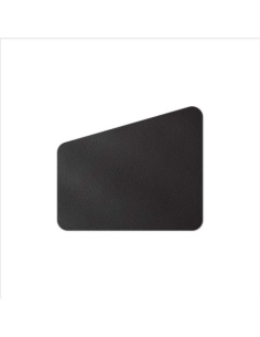 TOVAGLIETTE TAPPETINI D'ARREDO 34x40 cm TRAPEZIO pezzo singolo BULL NERO sp. 3,0