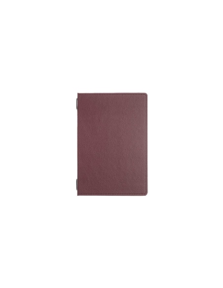 Porta Menu GOURMET A5 (16,5x23,4 cm) - solo elastico - senza scritta - colore BORDEAUX
