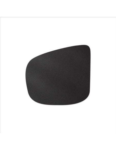 TOVAGLIETTE TAPPETINI D'ARREDO 37x40 cm GOCCIA pezzo singolo BULL NERO sp. 3,0