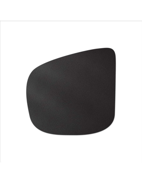 TOVAGLIETTE TAPPETINI D'ARREDO 44x45 cm GOCCIA pezzo singolo BULL NERO sp. 3,0