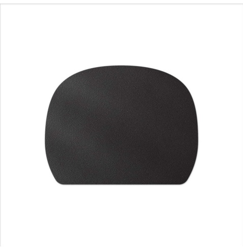 TOVAGLIETTE TAPPETINI D'ARREDO 35x45 cm UNICA pezzo singolo BULL NERO sp. 3,0