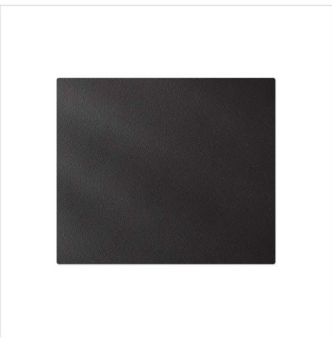 TOVAGLIETTE TAPPETINI D'ARREDO 47x40 cm pezzo singolo BULL NERO sp. 3,0