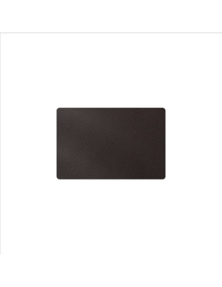 TOVAGLIETTE TAPPETINI D'ARREDO 23x35 cm pezzo singolo BULL MARRONE sp. 3,0