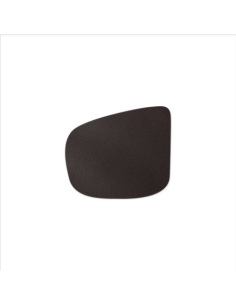 TOVAGLIETTE TAPPETINI D'ARREDO 28x32 cm GOCCIA pezzo singolo BULL MARRONE sp. 3,0