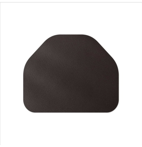 TOVAGLIETTE TAPPETINI D'ARREDO TETRIS 39x48 cm pezzo singolo BULL MARRONE sp. 3,0