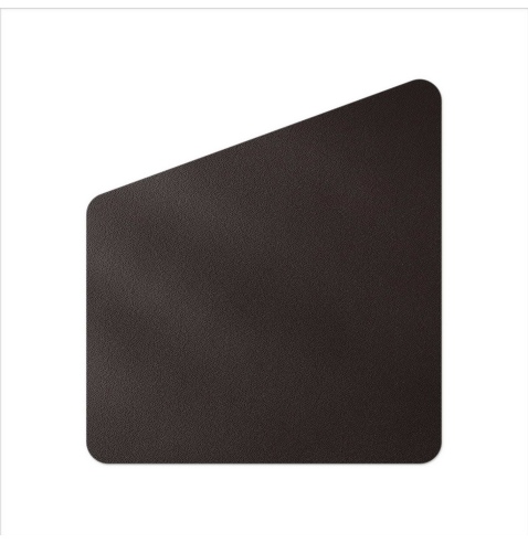 TOVAGLIETTE TAPPETINI D'ARREDO 48x52 cm TRAPEZIO pezzo singolo BULL MARRONE sp. 3,0