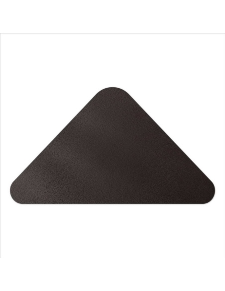 TOVAGLIETTE TAPPETINI D'ARREDO 37x65 cm PETALO pezzo singolo BULL MARRONE sp. 3,0