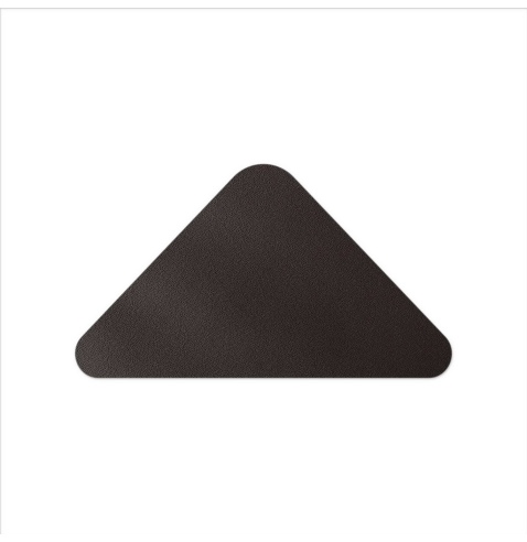TOVAGLIETTE TAPPETINI D'ARREDO 29x51 cm PETALO pezzo singolo BULL MARRONE sp. 3,0