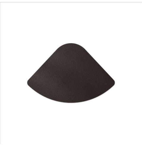 TOVAGLIETTE TAPPETINI D'ARREDO 30x44 cm PETALO pezzo singolo BULL MARRONE sp. 3,0