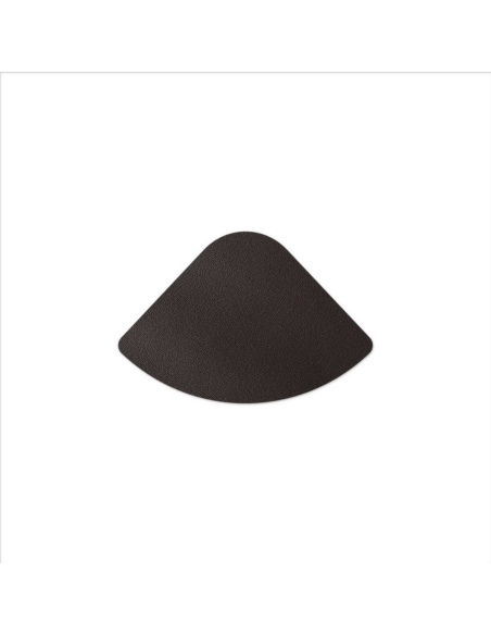 TOVAGLIETTE TAPPETINI D'ARREDO 25x37 cm PETALO pezzo singolo BULL MARRONE sp. 3,0