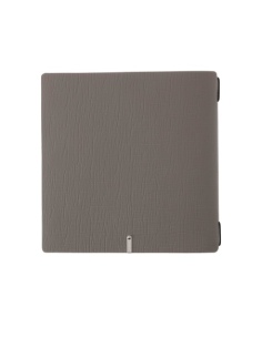Porta Menu QUADRATO (23x23,1 cm) etichetta METAL "personalizzata" (minimo 18 pezzi) cornicetta (4 facciate) elastico nero CHEF T 2