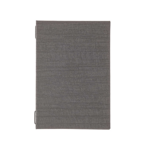 Porta Menu ITALY A5 (16,5x23,4 cm) - cornicetta (4 facciate) - stampa bassorilievo - colore GRIGIO