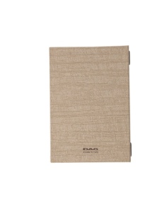 Porta Menu ITALY A5 (16,5x23,4 cm) - cornicetta (4 facciate) - stampa bassorilievo - colore AVORIO 2