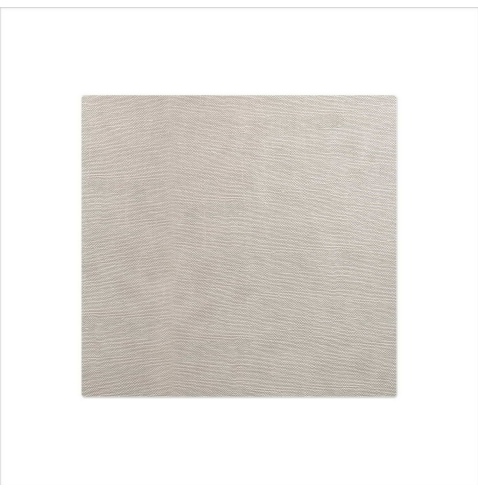 TOVAGLIETTE TAPPETINI D'ARREDO 45x47 cm pezzo singolo JUTA LIGHT BIANCO OSTRICA