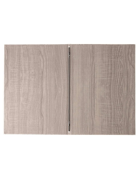 Porta Menu ITALY A4 (23,2x32 cm) - solo elastico - senza scritta - colore ROVERE