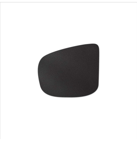 TOVAGLIETTE TAPPETINI D'ARREDO 28x32 cm GOCCIA personalizzata | pezzo singolo | BULL NERO sp. 3,0