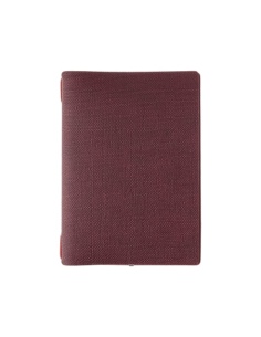 Porta Menu A5 (16,5x23,1 cm) stampa bassorilievo solo elastico rosso JUTA BORDEAUX