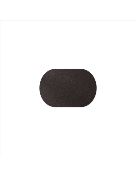 TOVAGLIETTE TAPPETINI D'ARREDO OVALI 20x30 cm personalizzata | pezzo singolo | BULL MARRONE sp. 3,0