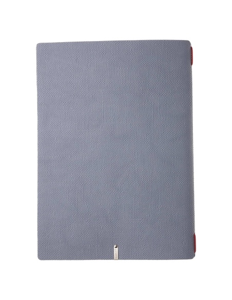 Porta Menu A4 (23,2x31,8 cm) senza etichetta 2 buste (4 facciate) elastico rosso JUTA AVIO