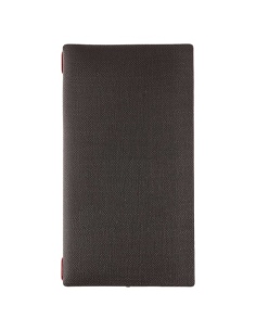 Porta Menu A4 SLIM (17,4x31,8 cm) stampa bassorilievo solo elastico rosso JUTA BICOLOR