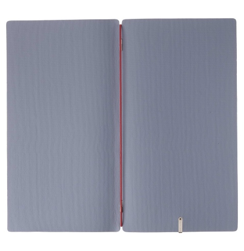 Porta Menu A4 SLIM (17,4x31,8 cm) stampa bassorilievo solo elastico rosso JUTA AVIO