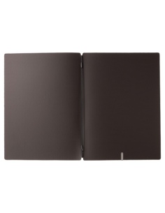 Porta Menu A4 (23,2x31,8 cm) stampa a caldo solo elastico nero CHEF MA 2