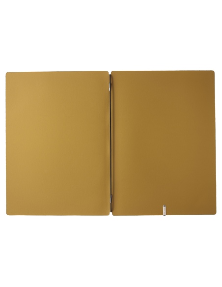 Porta Menu A4 (23,2x31,8 cm) stampa bassorilievo solo elastico nero CHEF OCRA
