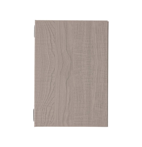 Porta Menu ITALY A5 (16,5x23,4 cm) - cornicetta (4 facciate) - senza scritta - colore ROVERE