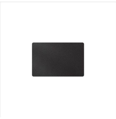 TOVAGLIETTE TAPPETINI D'ARREDO 21x32 cm personalizzata | pezzo singolo | BULL NERO sp. 3,0
