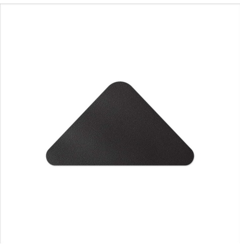 TOVAGLIETTE TAPPETINI D'ARREDO 25x44 cm PETALO personalizzata | pezzo singolo | BULL NERO sp. 3,0