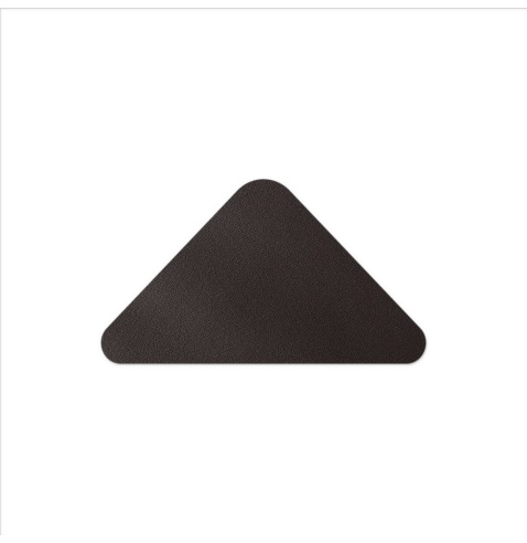 TOVAGLIETTE TAPPETINI D'ARREDO 25x44 cm PETALO personalizzata | pezzo singolo | BULL MARRONE sp. 3,0
