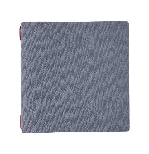 Porta Menu QUADRATO (23x23,1 cm) stampa bassorilievo solo elastico rosso JUTA AVIO