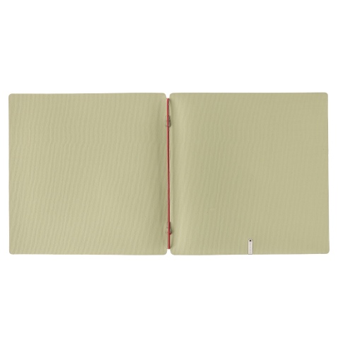 Porta Menu QUADRATO (23x23,1 cm) stampa bassorilievo solo elastico rosso JUTA SALVIA