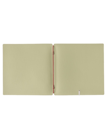 Porta Menu QUADRATO (23x23,1 cm) stampa bassorilievo solo elastico rosso JUTA SALVIA