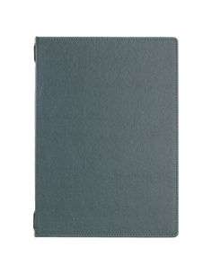 Porta Menu GOURMET A4 (23,2x32 cm) - solo elastico - stampa bassorilievo - colore VERDE