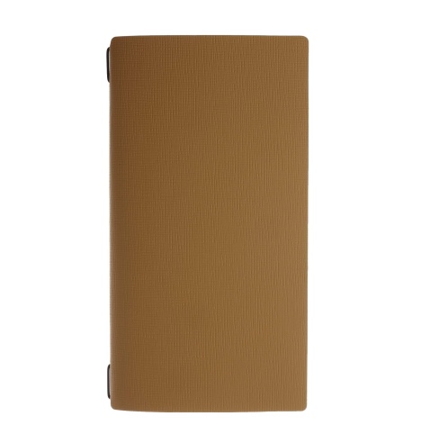 Porta Menu A4 SLIM (17,4x31,8 cm) senza etichetta cornicetta (4 facciate) elastico nero CHEF OCRA