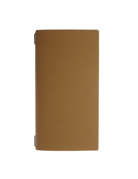 Porta Menu A4 SLIM (17,4x31,8 cm) senza etichetta cornicetta (4 facciate) elastico nero CHEF OCRA