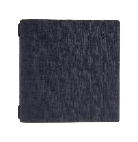 menu holder QUADRATO (23x23,1 cm) BLUE without label 2 envelopes (4 si